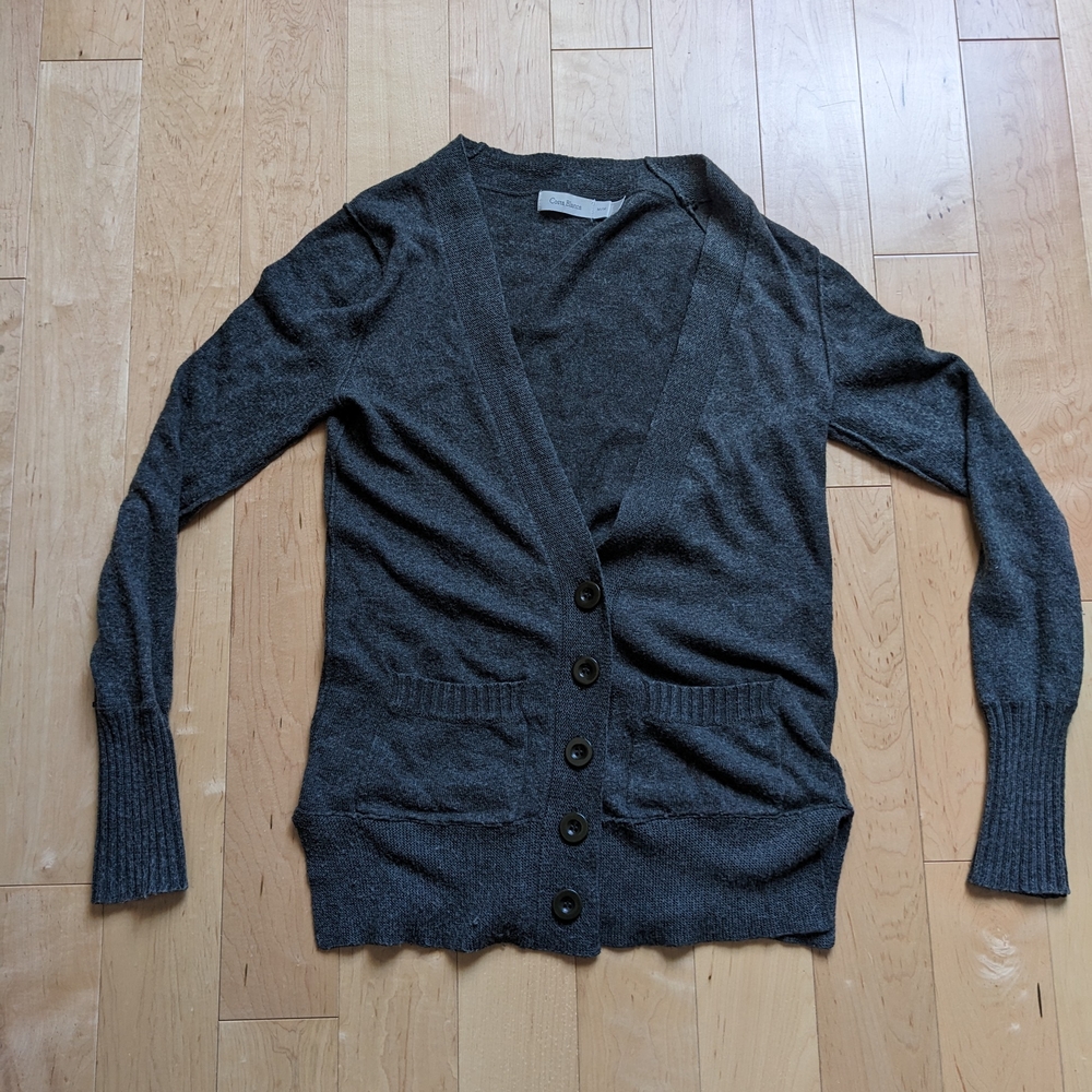 Costa Blanca Green Cardigan Sweater